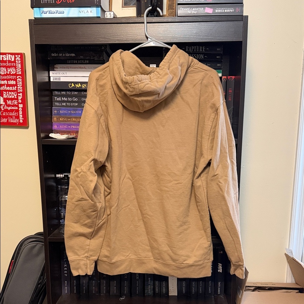 Nebraska Tan Hoodie with Red Logo - Picture 3 of 3